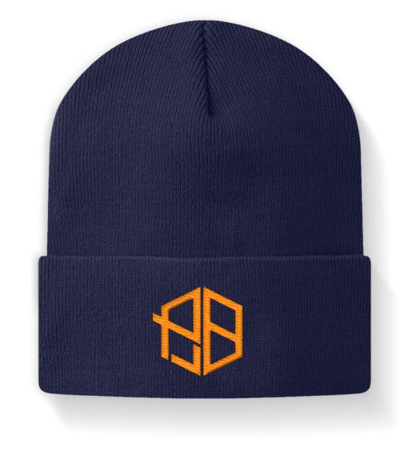 Mütze mit Pottbeast Logo Stick Orange - Beanie-198