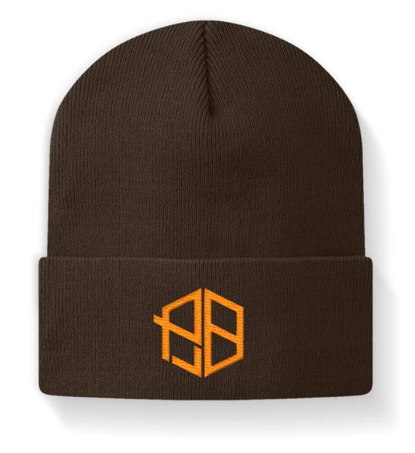 Mütze mit Pottbeast Logo Stick Orange - Beanie-850