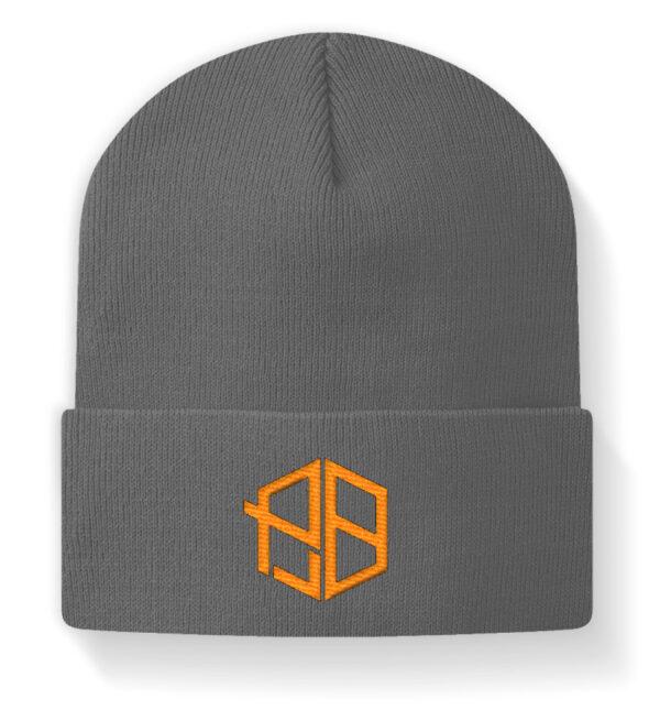 Mütze mit Pottbeast Logo Stick Orange - Beanie-6239