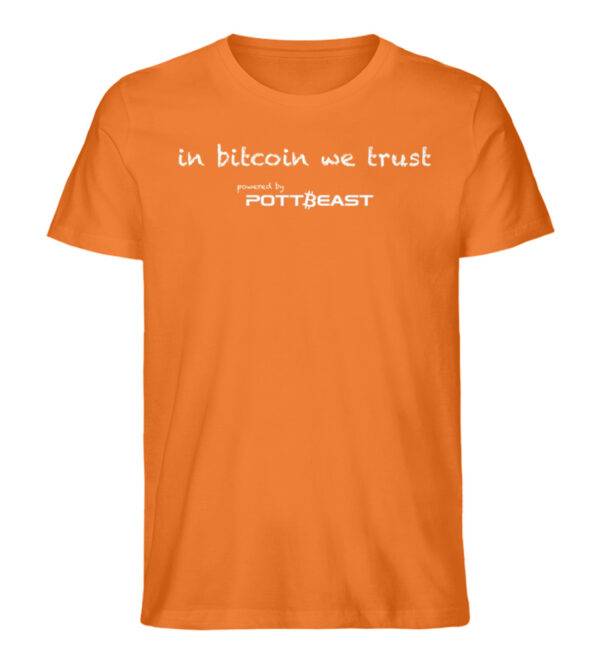 Bitcoin Shirt - in Bitcoin we trust