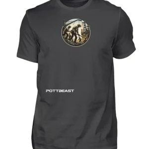 Ruhrpott Malocher Bergbau T-Shirt - Pottbeast Ruhrgebiets Edition