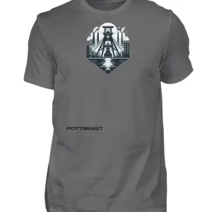 Ruhrpott T-Shirt ’Kohle & Bergbau’ #1 - Pottbeast Ruhrgebiets Edition