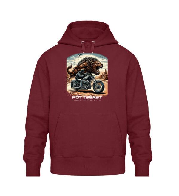 Biker Version - Unisex Oversized Organic Hoodie-6974