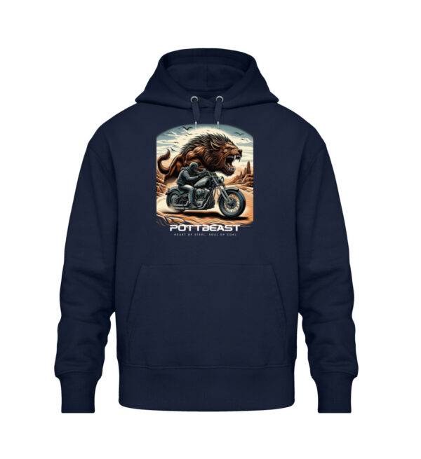 Biker Version - Unisex Oversized Organic Hoodie-6959