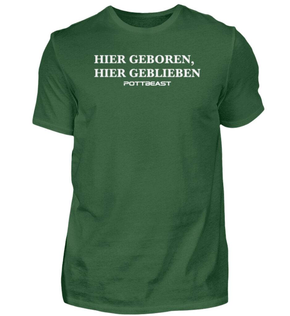 Hier geboren, hier geblieben Pottbeast - Herren Shirt-833