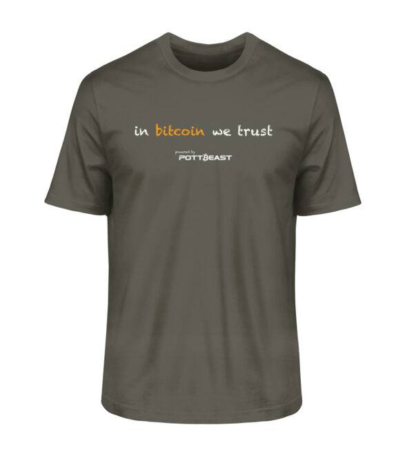 in bitcoin we trust Bitcoin Version V2 - Herren Premium Organic Shirt 2.0 ST/ST-7072