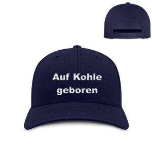 Auf Kohle geboren - FLEXFIT Curved Classic Cap 6-Panel-198