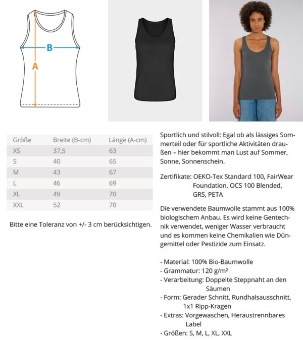 Girls Athlete V2 - Stella Dreamer Damen Tanktop – Bild 6