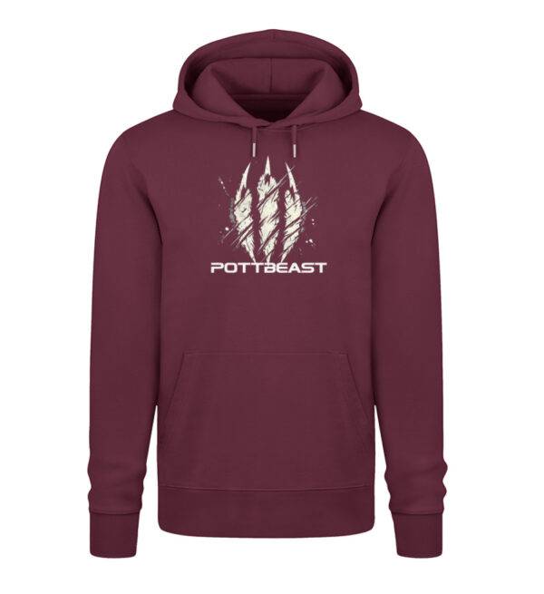 Pottbeast Claws V1 - Unisex Organic Hoodie 2.0 ST/ST-839